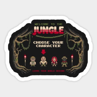 Welcome to the jungle Sticker